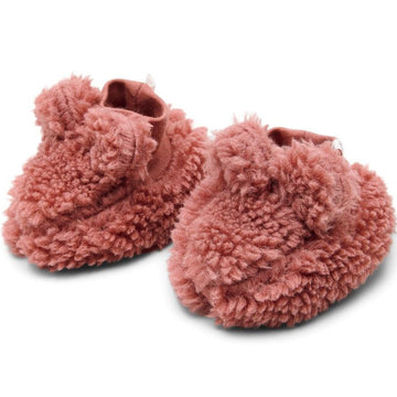 Little Dutch, babucce teddy rosa