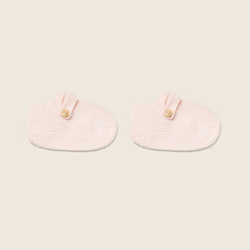 Wedoble Babucce in filo di cotone rosa