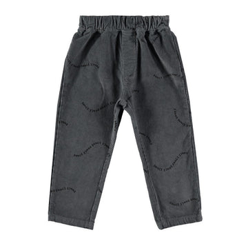 Pantalone bambini di velluto a costine, Robin Dance Night blue