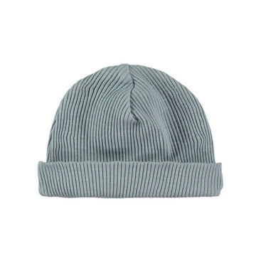 Cappellino per neonato in cotone biologico, Rib Green