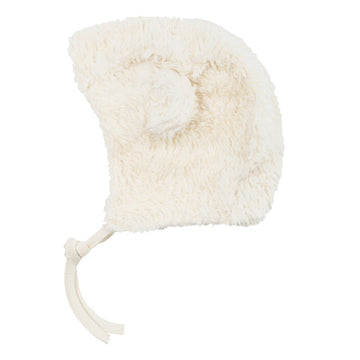 Wooly Organic- cappello bianco peloso