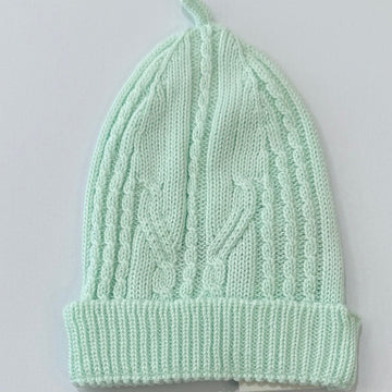 Wedoble Berrettino in cotone verde acqua