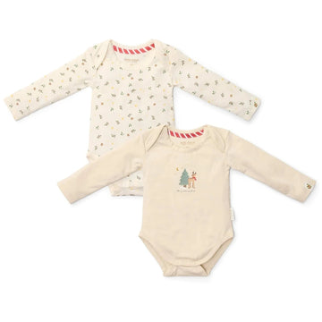 Little Dutch, set due body manica lunga - Natale