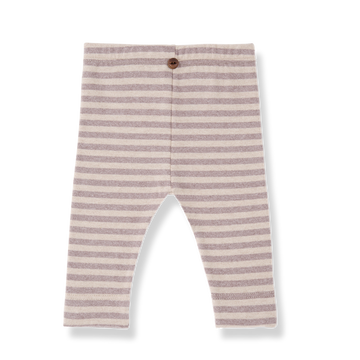 1+ in the Family Leggings bambina, righe rosa - CAGLIARI