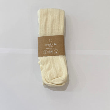 Wedoble Calze beige lavorate