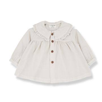 1+ in the Family Camicia bambina, oatmeal - JADE