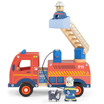 Moulin Roty Camion dei Pompieri in Legno, Avenue du Moulin