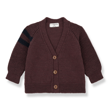 1+ in the Family Cardigan da bambino, melanzana - MARKUS