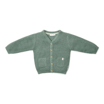 Little Dutch Cardigan bambino, verde bosco