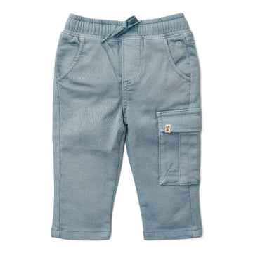 Little Dutch Pantalone con tascone, azzurro