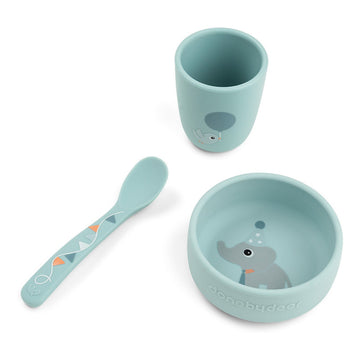Set prima pappa, Celebration blu - 100% PP alimentare
