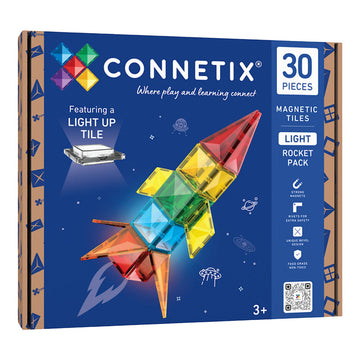 Connetix - 30 pezzi pacco light razzo