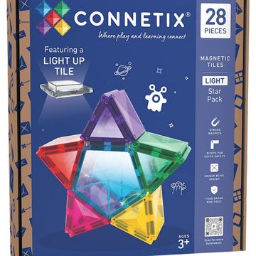 Connetix - 28 pezzi pacco light stella