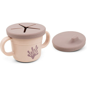 Tazza con beccuccio e snack 3 in 1 in silicone alimentare