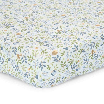 Little Dutch Lenzuolo con angoli culla grande 60x120cm, Forest Friends