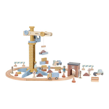 Little Dutch Set Gru con Binari del trenino