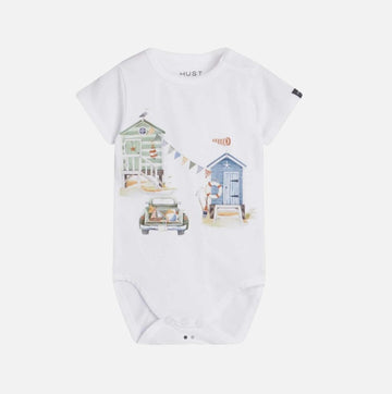 Body neonato in cotone biologico - Bob | Hust & Claire
