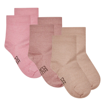 Calzini in lana e bamboo, 3 pezzi bambina