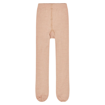 Collant bambina in lana e bamboo, Rosa
