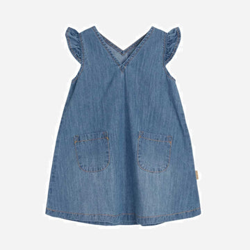 Abito bambina, blu denim - Kaila