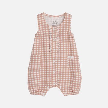 Tutina neonata in cotone biologico, rosa - Malay | Hust & Claire