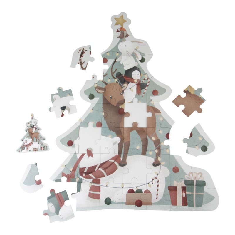 Puzzle di Natale XL di Little Dutch