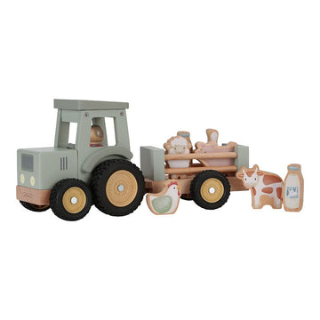 Little Dutch Trattore con rimorchio, Little Farm