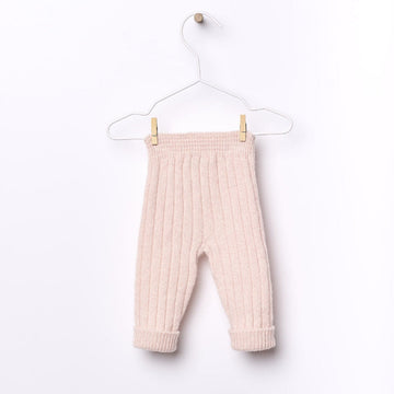 Wedoble Pantalone lana merino rosa