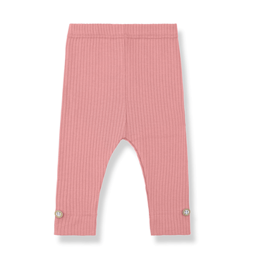 1+ in the Family Leggings bambina color rosa fragola  - Sina