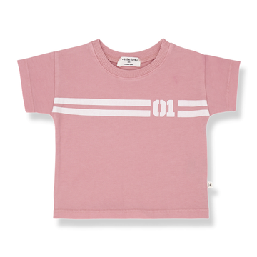 1+ in the Family Maglia color rosa fragola - Pollensa