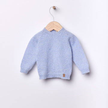 Wedoble Maglioncino in lana azzurro