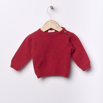 Wedoble Maglioncino in lana rosso