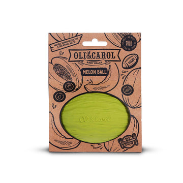 Baby ball melone - gioco massaggiagengive in lattice naturale - Oli & Carol
