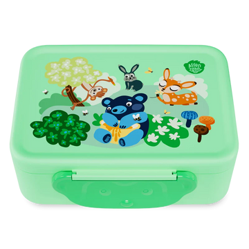Portamerenda in plastica Affenzahn verde