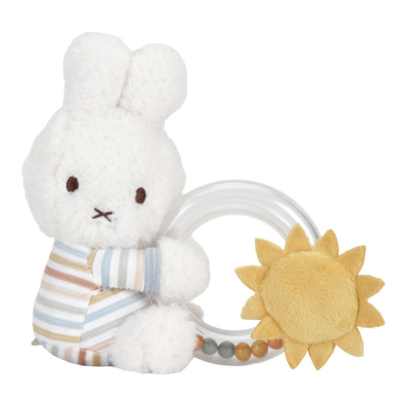 anello sonaglio di Little Dutch, con un grazioso coniglietto Miffy