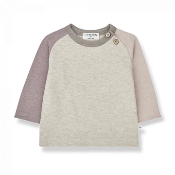 Maglia a manica lunga per bambini, oatmeal