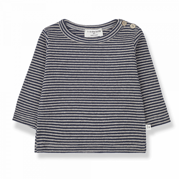 1+ in the Family Maglia bambini, righe blu - Kerem