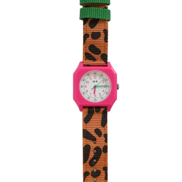 Mini Kyomo - orologio leopardato