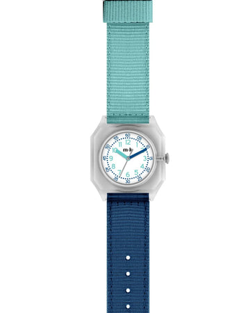 Mini Kyomo - orologio turchese e blu