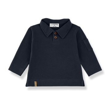 1+ in the Family Maglia con colletto blu - OSIMO