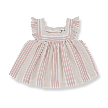 1+ in the Family Camicia da bambina a righe - Magda