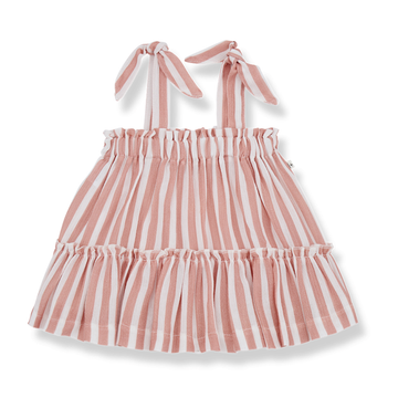 1+ in the Family Camicia da bambina a righe - Araia