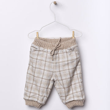 Wedoble Pantalone tartan beige