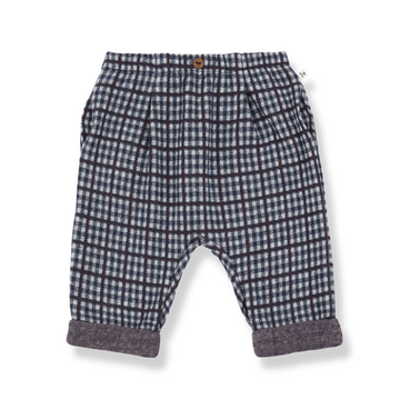 1+ in the Family Pantalone bambino, a quadretti - SIMON