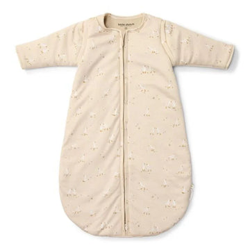 Little Dutch, sacco nanna invernale beige con ochette