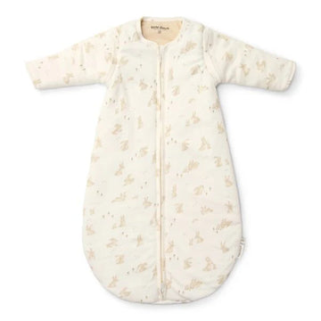 Little Dutch, sacco nanna invernale bianco con coniglietti