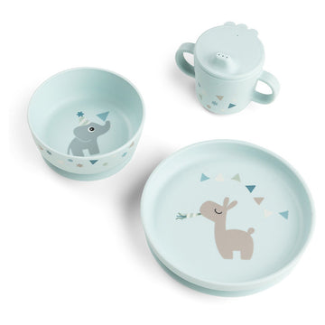 Set prima pappa, Celebration blu - 100% PP alimentare