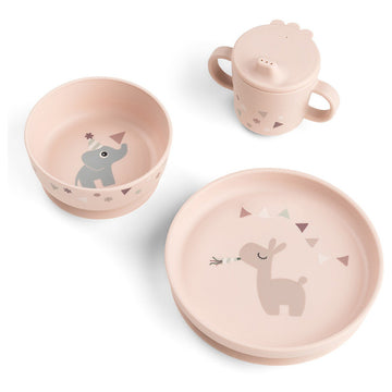 Set prima pappa, Celebration cipria - 100% PP alimentare