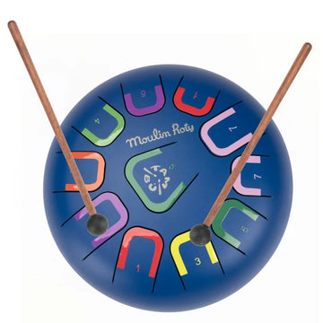 Moulin Roty Tamburo a lingue grande, Puce & Pilou