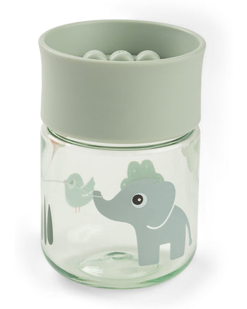 Tazza apprendimento verde - in silicone
